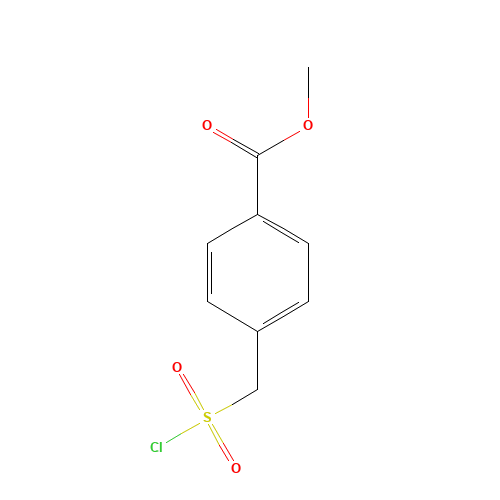 methyl 4-(chlorosulfonylmethyl)benzoate (CAS: 130047-14-2) - Related Chemical Product