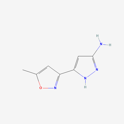 5-(5-methyl-1,2-oxazol-3-yl)-1H-pyrazol-3-amine (CAS: 1290181-40-6) - Related Chemical Product