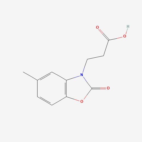 3-(5-methyl-2-oxo-1,3-benzoxazol-3-yl)propanoic acid (CAS: 71977-76-9) - Related Chemical Product