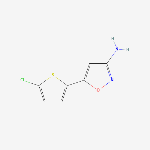 5-(5-chlorothiophen-2-yl)-1,2-oxazol-3-amine (CAS: 1267318-33-1) - Related Chemical Product