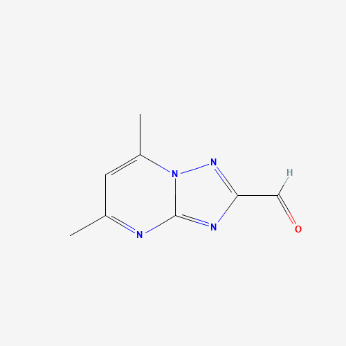 5,7-dimethyl-[1,2,4]triazolo[1,5-a]pyrimidine-2-carbaldehyde (CAS: 55293-96-4) - Related Chemical Product