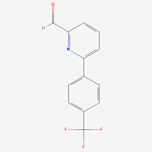 6-[4-(trifluoromethyl)phenyl]pyridine-2-carbaldehyde (CAS: 638214-10-5) - Related Chemical Product