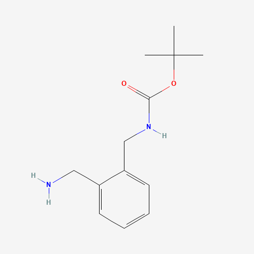 tert-butyl N-[[2-(aminomethyl)phenyl]methyl]carbamate (CAS: 439116-13-9) - Related Chemical Product