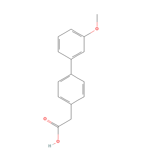 2-[4-(3-methoxyphenyl)phenyl]acetic acid (CAS: 669713-73-9) - Related Chemical Product