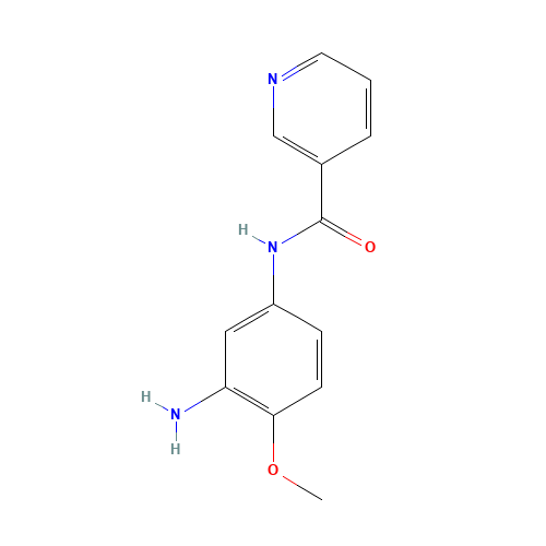 N-(3-amino-4-methoxyphenyl)pyridine-3-carboxamide (CAS: 1082174-52-4) - Related Chemical Product