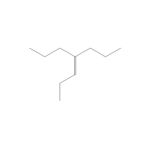 4-propylhept-3-ene (CAS: 4485-13-6) - Chemical Structure and Molecular Formula 