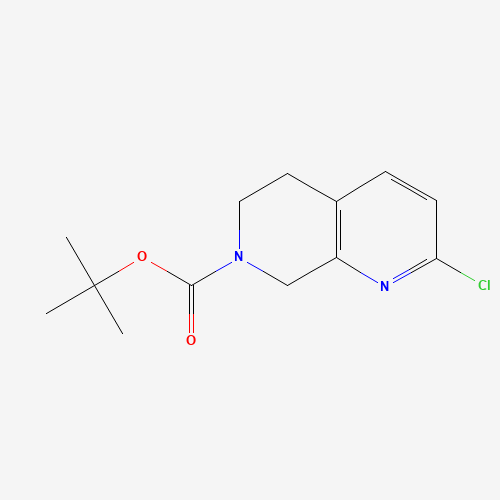 tert-butyl 2-chloro-6,8-dihydro-5H-1,7-naphthyridine-7-carboxylate (CAS: 1211581-54-2) - Related Chemical Product
