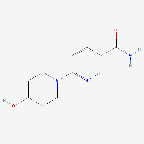 6-(4-hydroxypiperidin-1-yl)pyridine-3-carboxamide (CAS: 1429414-74-3) - Related Chemical Product