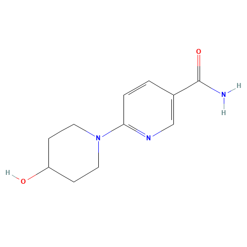 6-(4-hydroxypiperidin-1-yl)pyridine-3-carboxamide (CAS: 1429414-74-3) - Related Chemical Product