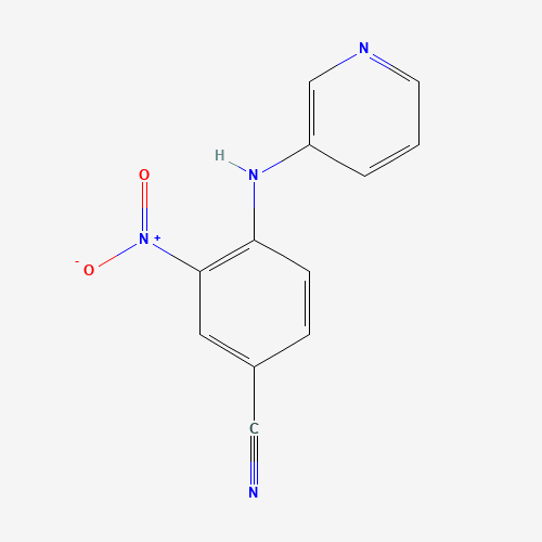 3-nitro-4-(pyridin-3-ylamino)benzonitrile (CAS: 1225215-07-5) - Related Chemical Product