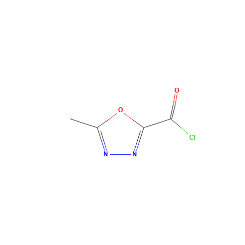 5-methyl-1,3,4-oxadiazole-2-carbonyl chloride (CAS: 889131-28-6) - Related Chemical Product