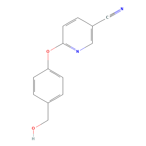 6-[4-(hydroxymethyl)phenoxy]pyridine-3-carbonitrile (CAS: 888967-51-9) - Related Chemical Product