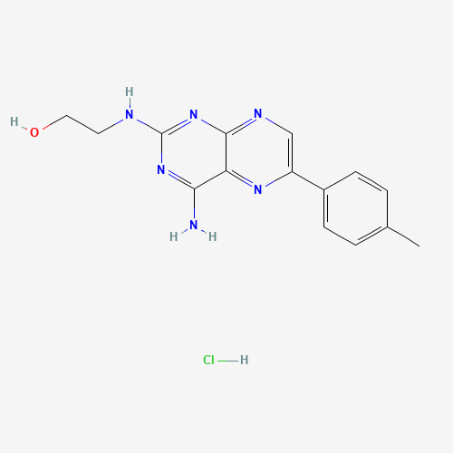 2-[[4-amino-6-(4-methylphenyl)pteridin-2-yl]amino]ethanol;hydrochloride (CAS: 247913-49-1) - Related Chemical Product