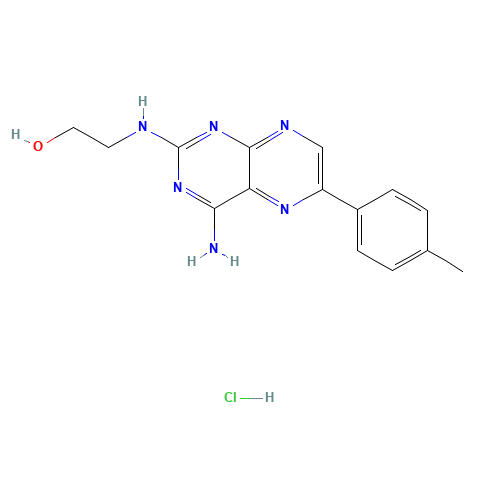 2-[[4-amino-6-(4-methylphenyl)pteridin-2-yl]amino]ethanol;hydrochloride (CAS: 247913-49-1) - Related Chemical Product