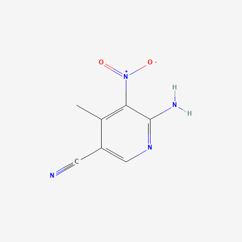 6-amino-4-methyl-5-nitropyridine-3-carbonitrile (CAS: 1003711-09-8) - Related Chemical Product
