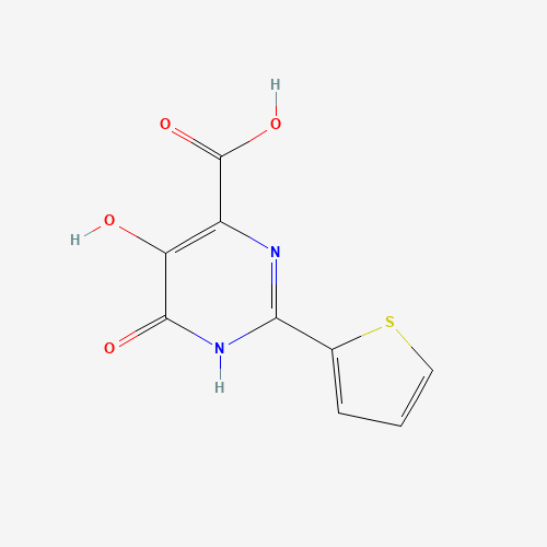 5-hydroxy-4-oxo-2-thiophen-2-yl-1H-pyrimidine-6-carboxylic acid (CAS: 391680-79-8) - Related Chemical Product