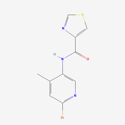 N-(6-bromo-4-methylpyridin-3-yl)-1,3-thiazole-4-carboxamide (CAS: 1027712-06-6) - Related Chemical Product