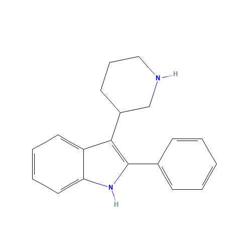 2-phenyl-3-piperidin-3-yl-1H-indole (CAS: 244086-74-6) - Related Chemical Product