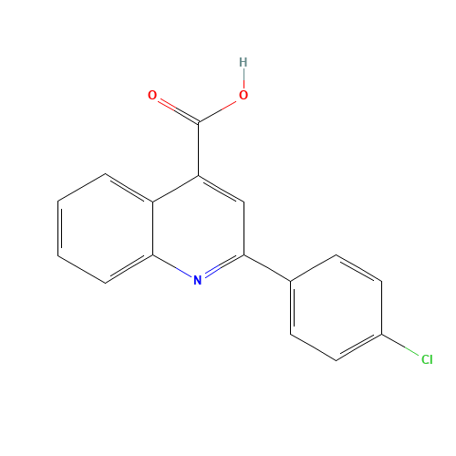 2-(4-chlorophenyl)quinoline-4-carboxylic acid (CAS: 5466-31-9) - Related Chemical Product