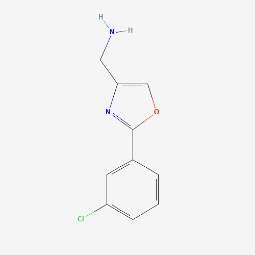 [2-(3-chlorophenyl)-1,3-oxazol-4-yl]methanamine (CAS: 885273-40-5) - Related Chemical Product