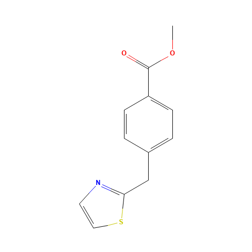 methyl 4-(1,3-thiazol-2-ylmethyl)benzoate (CAS: 1312536-22-3) - Related Chemical Product