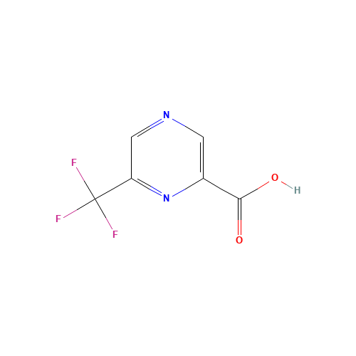 6-(trifluoromethyl)pyrazine-2-carboxylic acid (CAS: 1060812-74-9) - Related Chemical Product