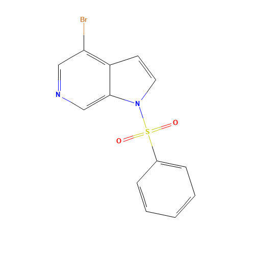 1-(benzenesulfonyl)-4-bromopyrrolo[2,3-c]pyridine (CAS: 1198437-91-0) - Related Chemical Product