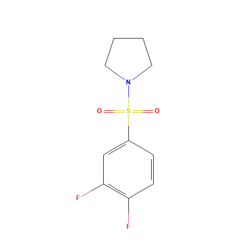 1-(3,4-difluorophenyl)sulfonylpyrrolidine (CAS: 1189908-17-5) - Related Chemical Product
