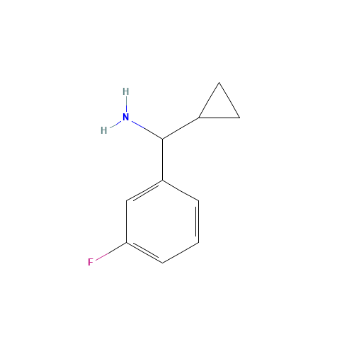 cyclopropyl-(3-fluorophenyl)methanamine (CAS: 535925-74-7) - Related Chemical Product