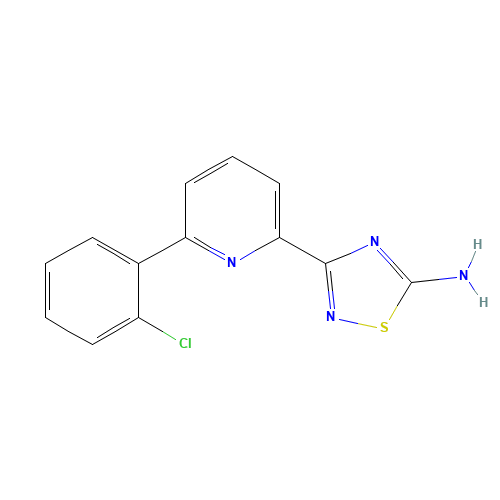 3-[6-(2-chlorophenyl)pyridin-2-yl]-1,2,4-thiadiazol-5-amine (CAS: 1179361-10-4) - Related Chemical Product