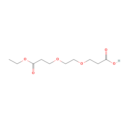 3-[2-(3-ethoxy-3-oxopropoxy)ethoxy]propanoic acid (CAS: 886362-90-9) - Related Chemical Product