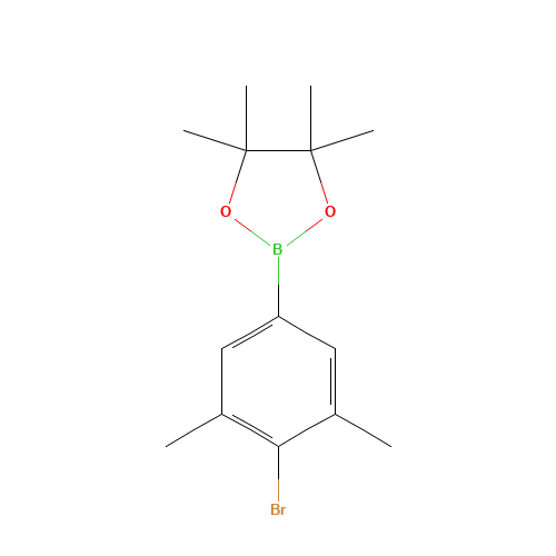 2-(4-bromo-3,5-dimethylphenyl)-4,4,5,5-tetramethyl-1,3,2-dioxaborolane (CAS: 1073338-97-2) - Related Chemical Product