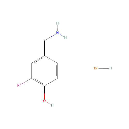 4-(aminomethyl)-2-fluorophenol;hydrobromide (CAS: 1333560-37-4) - Related Chemical Product