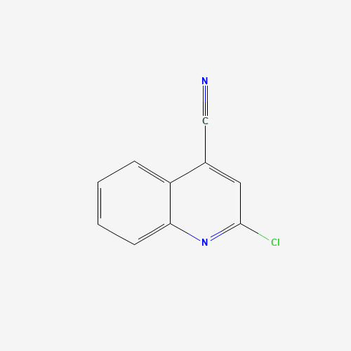 2-chloroquinoline-4-carbonitrile (CAS: 4366-88-5) - Chemical Structure and Molecular Formula 