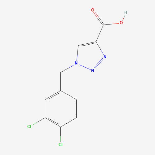 1-[(3,4-dichlorophenyl)methyl]triazole-4-carboxylic acid (CAS: 1111881-85-6) - Related Chemical Product
