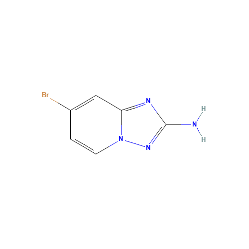 7-bromo-[1,2,4]triazolo[1,5-a]pyridin-2-amine (CAS: 882521-63-3) - Related Chemical Product
