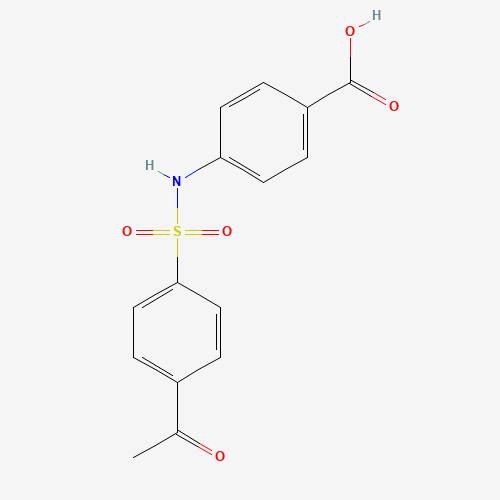 4-[(4-acetylphenyl)sulfonylamino]benzoic acid (CAS: 757221-45-7) - Related Chemical Product