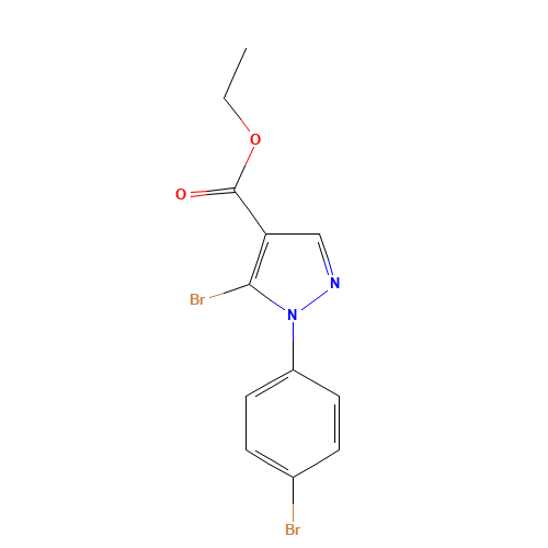 ethyl 5-bromo-1-(4-bromophenyl)pyrazole-4-carboxylate (CAS: 1245258-73-4) - Related Chemical Product