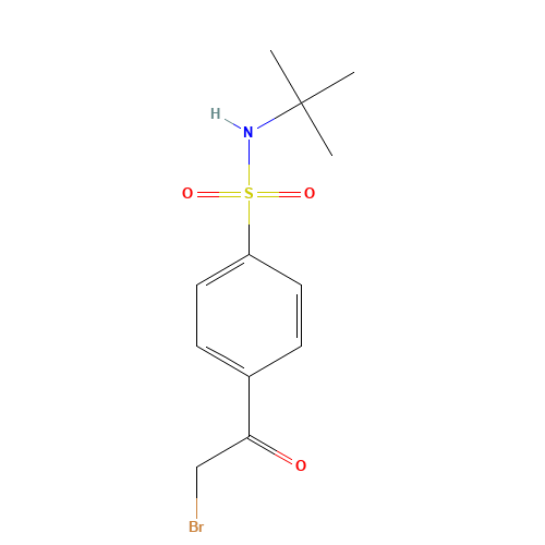 4-(2-bromoacetyl)-N-tert-butylbenzenesulfonamide (CAS: 204389-57-1) - Related Chemical Product
