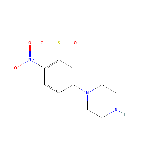1-(3-methylsulfonyl-4-nitrophenyl)piperazine (CAS: 1197193-08-0) - Related Chemical Product