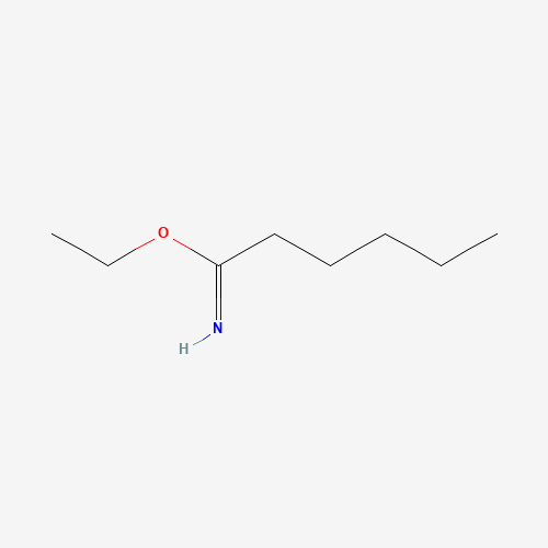ethyl hexanimidate (CAS: 1001-25-8) - Chemical Structure and Molecular Formula 