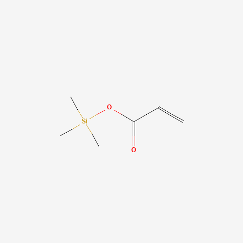 trimethylsilyl prop-2-enoate (CAS: 13688-55-6) - Chemical Structure and Molecular Formula 