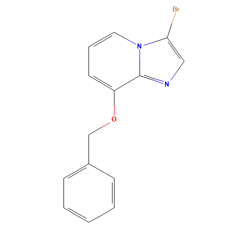 3-bromo-8-phenylmethoxyimidazo[1,2-a]pyridine (CAS: 109388-59-2) - Related Chemical Product