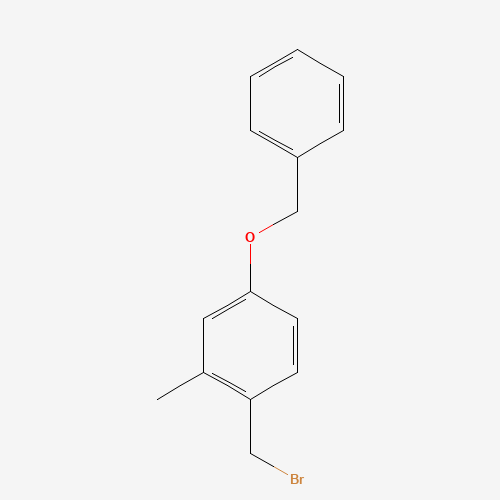 1-(bromomethyl)-2-methyl-4-phenylmethoxybenzene (CAS: 1253188-89-4) - Related Chemical Product