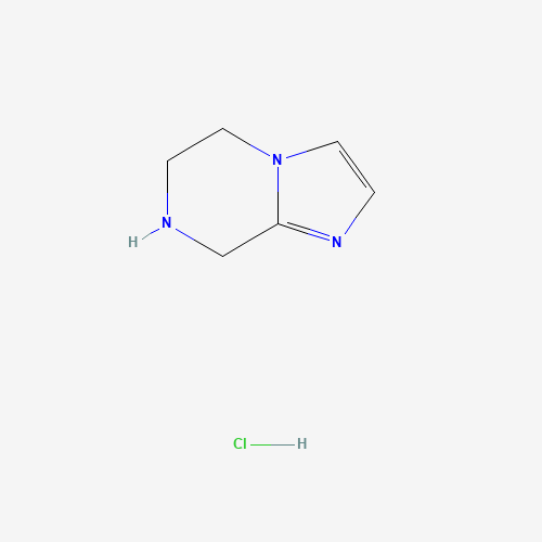 5,6,7,8-tetrahydroimidazo[1,2-a]pyrazine;hydrochloride (CAS: 1187830-84-7) - Related Chemical Product