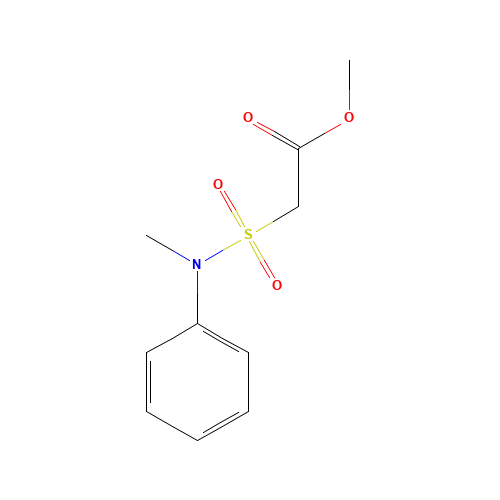 methyl 2-[methyl(phenyl)sulfamoyl]acetate (CAS: 117765-67-0) - Related Chemical Product