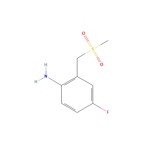 4-fluoro-2-(methylsulfonylmethyl)aniline (CAS: 1101063-17-5) - Related Chemical Product