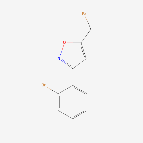 5-(bromomethyl)-3-(2-bromophenyl)-1,2-oxazole (CAS: 886363-22-0) - Related Chemical Product