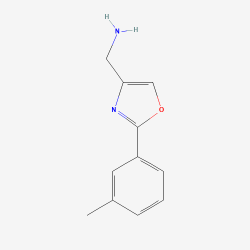 [2-(3-methylphenyl)-1,3-oxazol-4-yl]methanamine (CAS: 885273-21-2) - Related Chemical Product