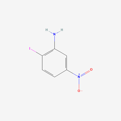 2-iodo-5-nitroaniline (CAS: 5459-50-7) - Chemical Structure and Molecular Formula 